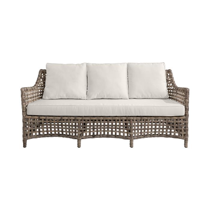 Soffa Malaga Classic Grey 180x80x79 cm