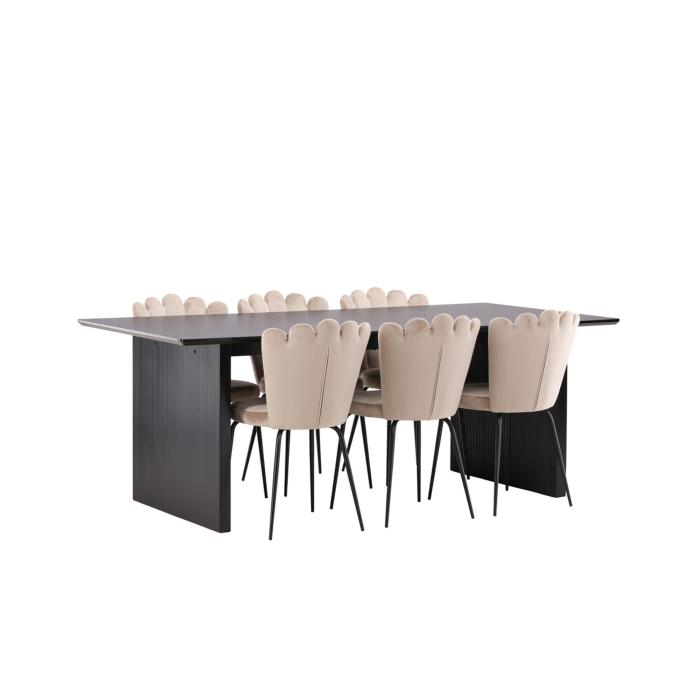 Rektangulär matgrupp Vail, Limhamn