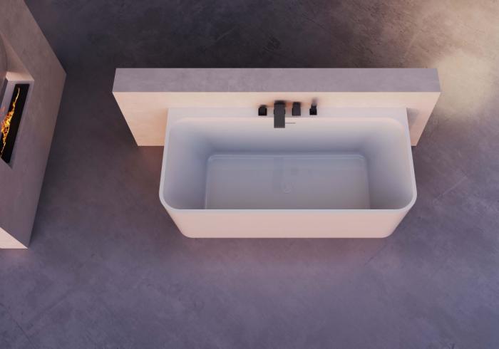 Badkar SPARKLE Fristående Vit