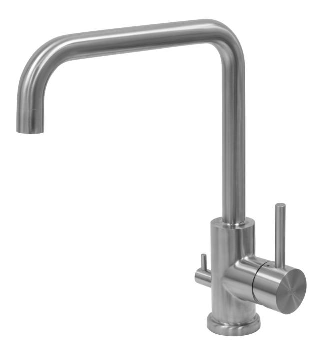 Köksblandare Solid med DM-avst, L-pip