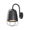 V&auml;gglampa Ute Perugia E27 Svart