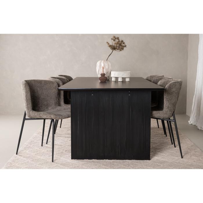 Rektangulär matgrupp Vail, Modesto