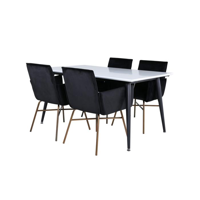 Rektangulär matgrupp Jimmy, Petra
