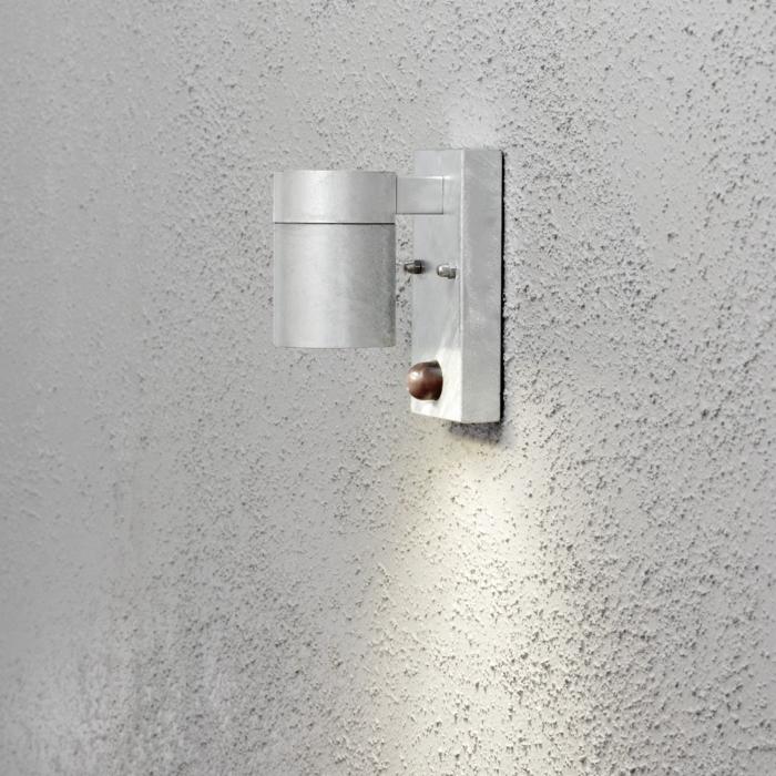Vägglampa Ute Modena GU10 PIR Rörelsevakt