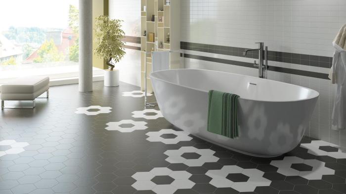 Hexatile Blanco Mate 17,5x20