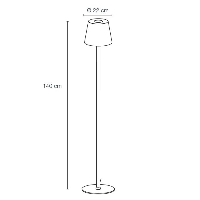 Golvlampa Sofy