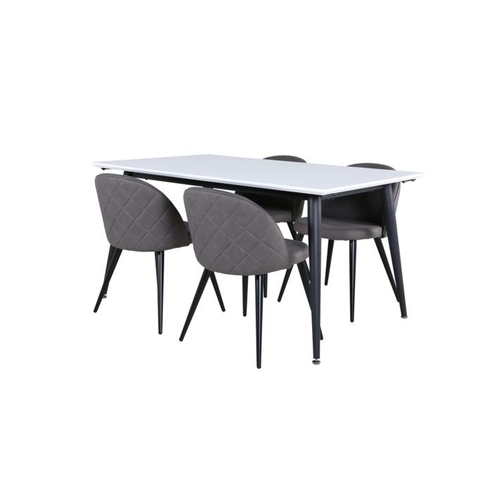Rektangulär matgrupp Jimmy, Velvet