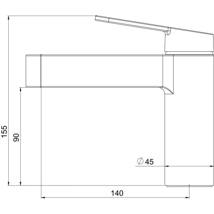 Tvättställsblandare Veddige VE-2002