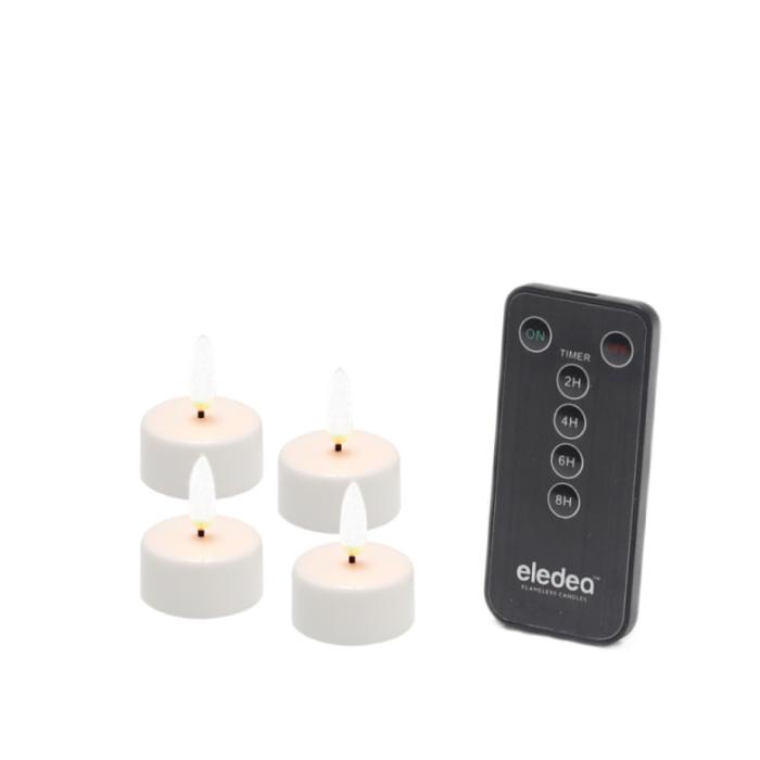 Paketpris LED Värmeljus + Fjärrkontroll