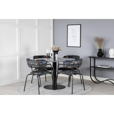 Round Dining Set Estelle, Arrow