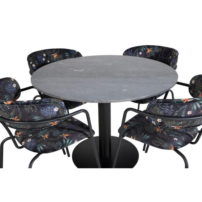 Round Dining Set Estelle, Arrow