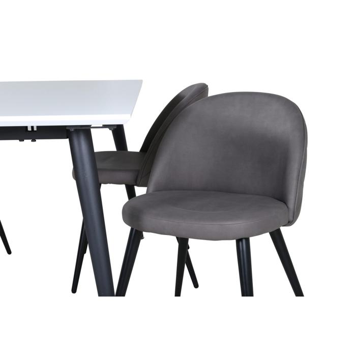 Rektangulär matgrupp Jimmy, Velvet