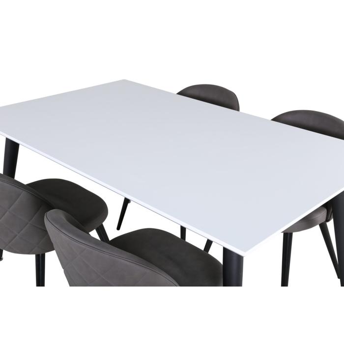 Rektangulär matgrupp Jimmy, Velvet