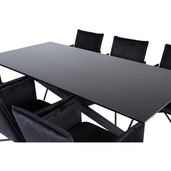 Rektangulär matgrupp Piazza, Petra