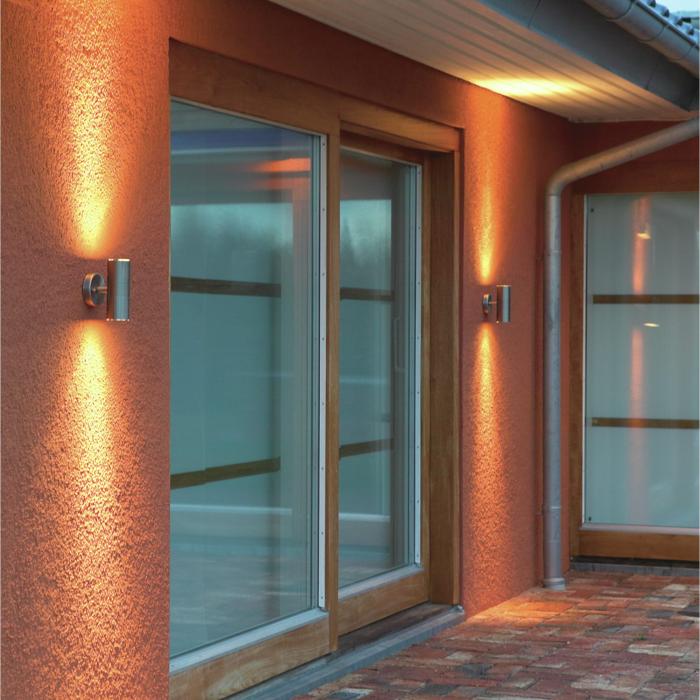 Vägglampa Ute Modena GU10 Upp/ner