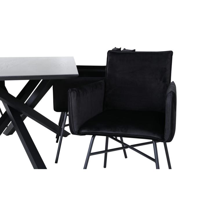 Rektangulär matgrupp Piazza, Petra