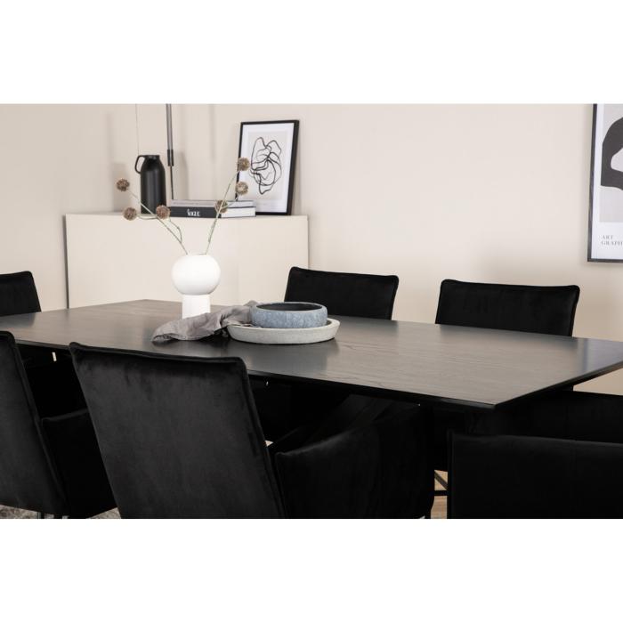 Rektangulär matgrupp Piazza, Petra