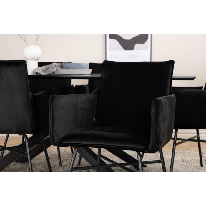 Rektangulär matgrupp Piazza, Petra