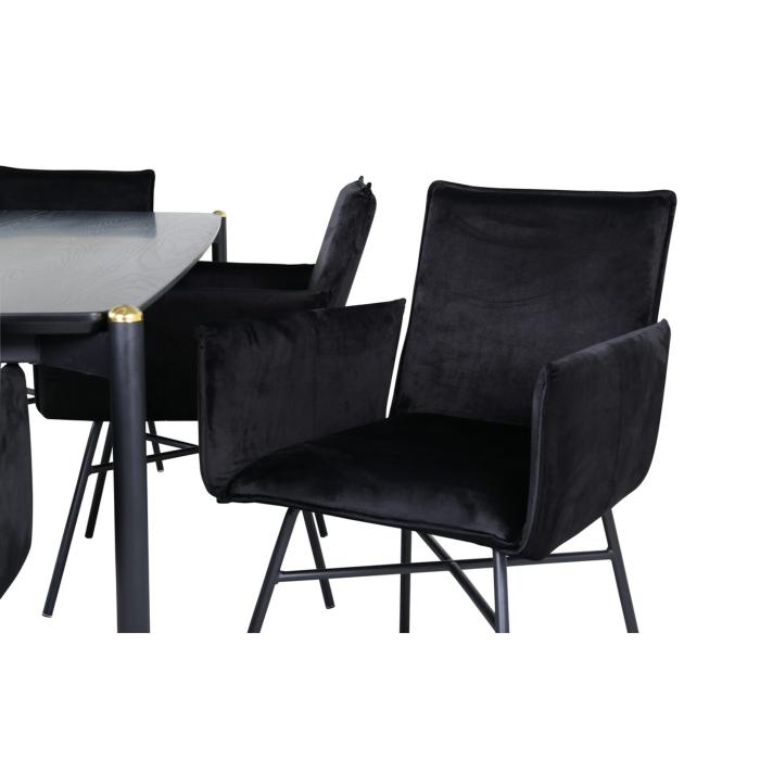 Rektangulär matgrupp Pelle, Petra