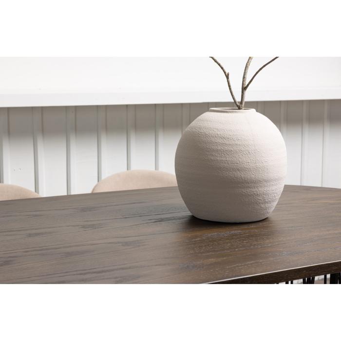 Rektangulär matgrupp Stone, Velvet
