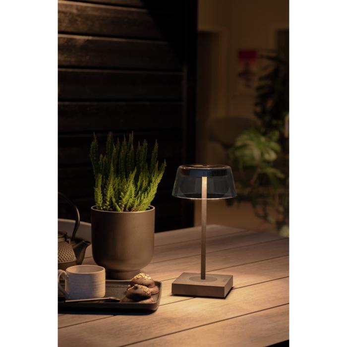 Bordslampa Ute Scilla USB Dimbar