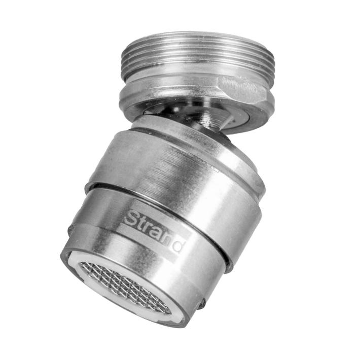 Ledad Sparstålsamlare med Utvändig Gänga