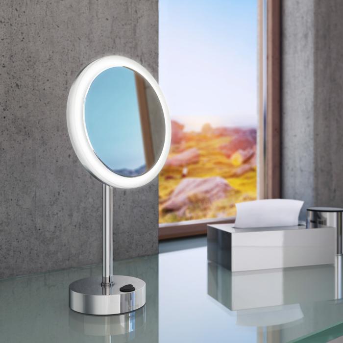 Smink- & Rakspegel Outline x5 med LED/Dual Light