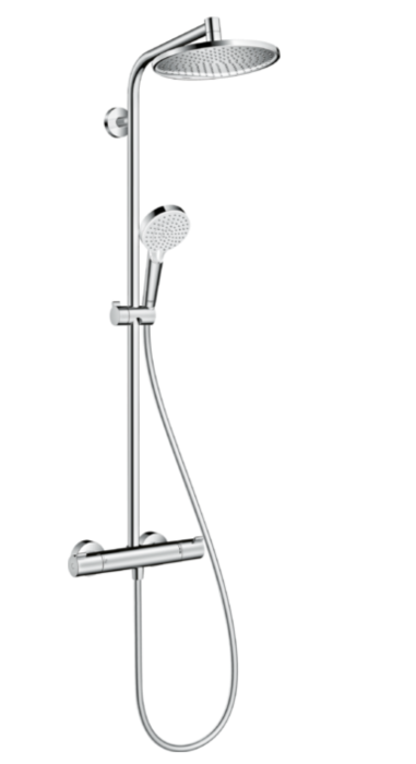 Crometta S Showerpipe 240 1jet med termostat 160cc