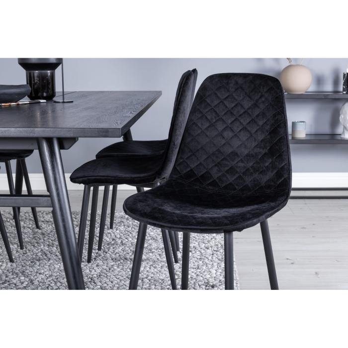 Rektangulär matgrupp Sleek, Polar
