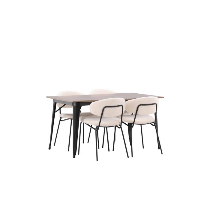 Rektangulär matgrupp Tempe, Chico