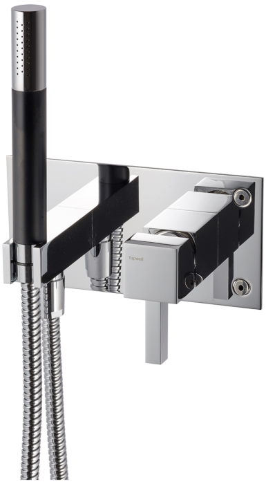 Duschblandare BOX011-364 SQUARE Krom