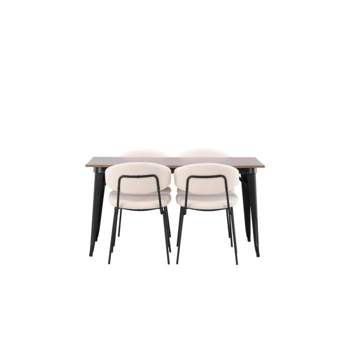 Rektangulär matgrupp Tempe, Chico