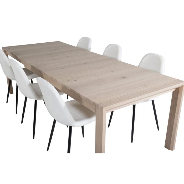 Rektangulär matgrupp Slider, Polar