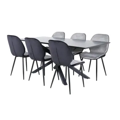 Rektangul&auml;r matgrupp Piazza, Emma