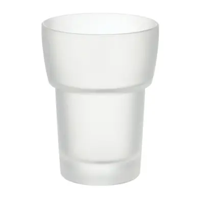 Löst Tandborstglas XTRA Frostat Glas