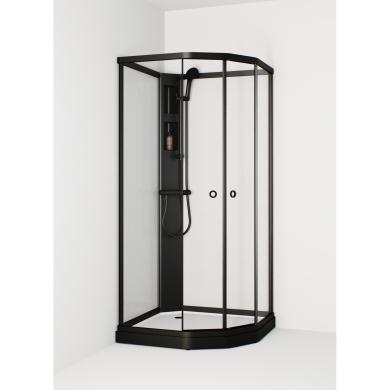 Duschkabin Flow Semi med Standard Blandare