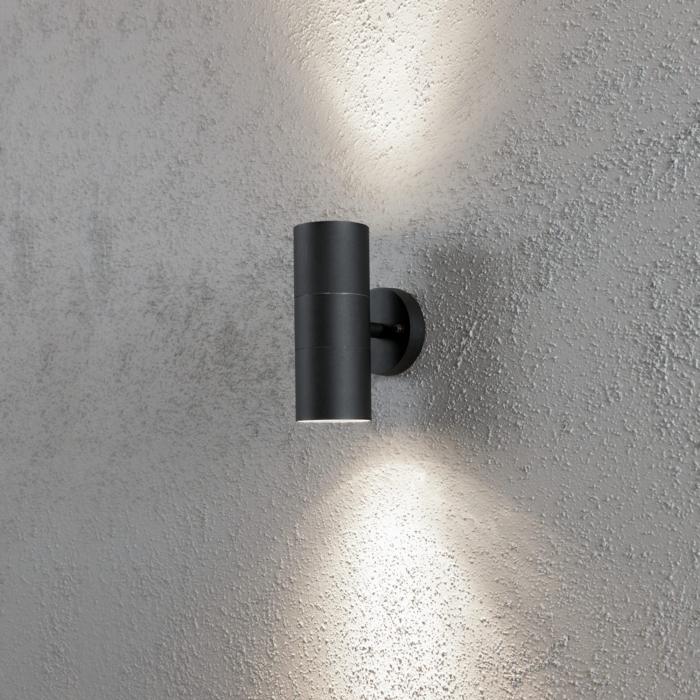 Vägglampa Ute Modena Stor GU10 Upp/ner