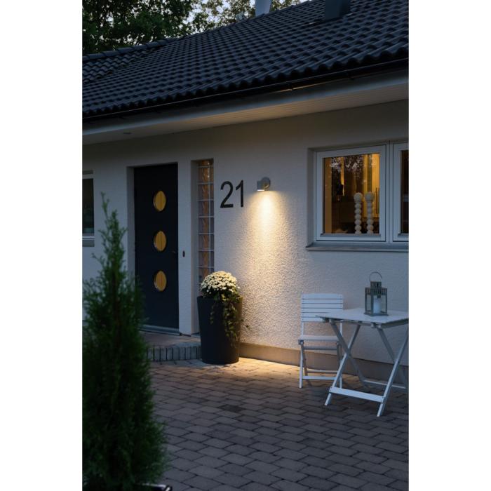 Vägglampa Ute Modena Stor GU10 Ned