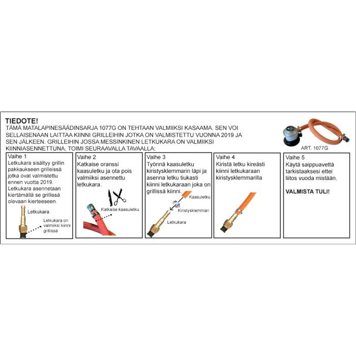 Regulatorset FI, DK, NO - 30 mbar