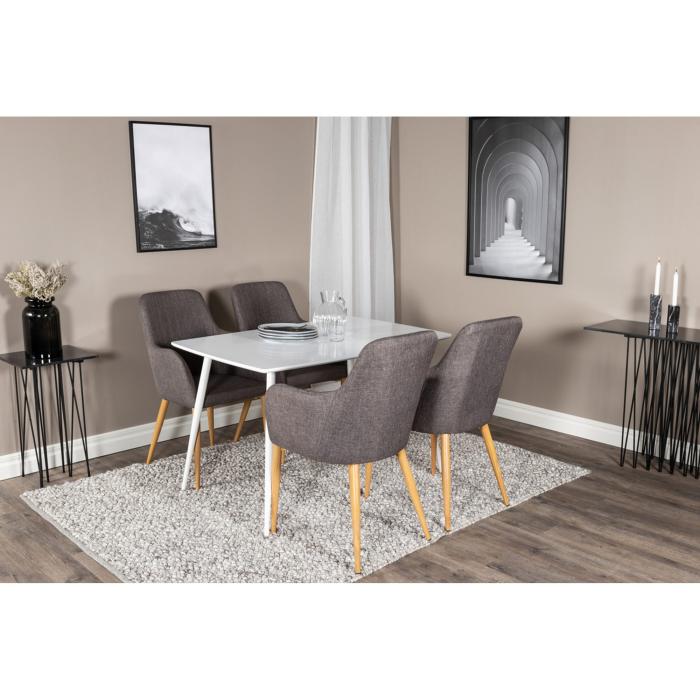 Rectangular Dining Set Polar, Comfort