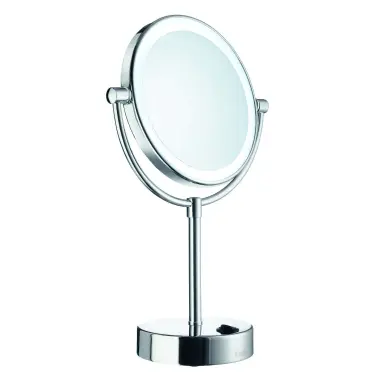 Smink- & Rakspegel Outline x5 med LED/Dual Light Krom