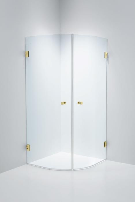 Duschhörna Corny Design Klarglas