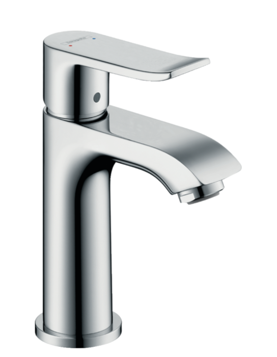 Metris 1-grepps tvättställsblandare 100 utan bottenventil