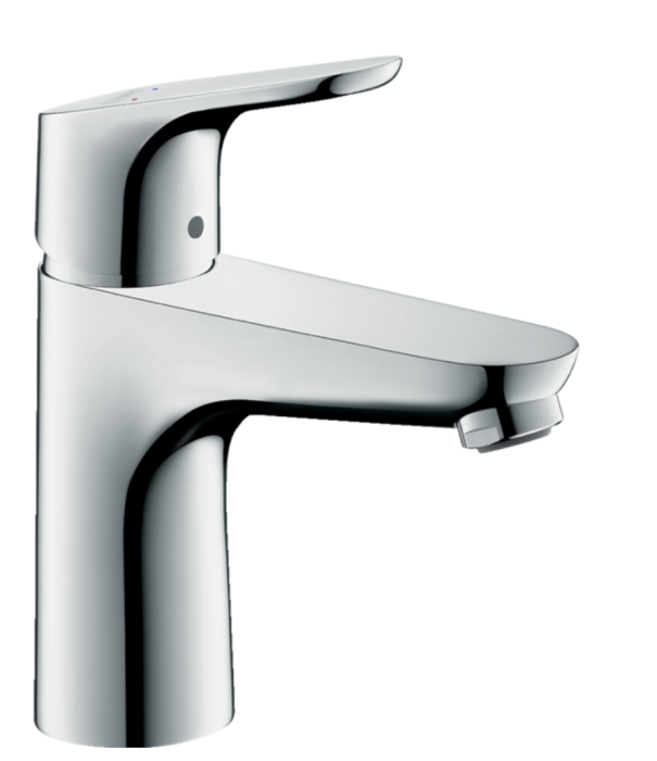 Focus 1-grepps tvättställsblandare 100 utan bottenventil