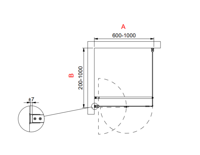 Duschhörna LINC 13 Flex