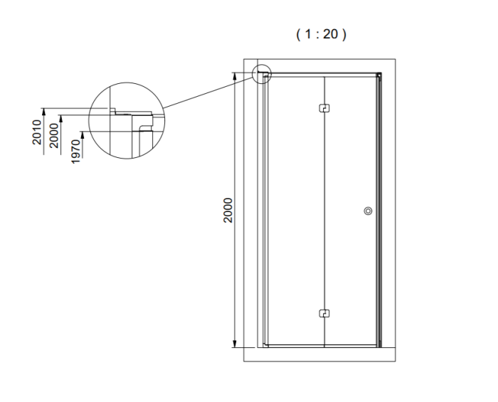 Duschhörna LINC 13 Flex