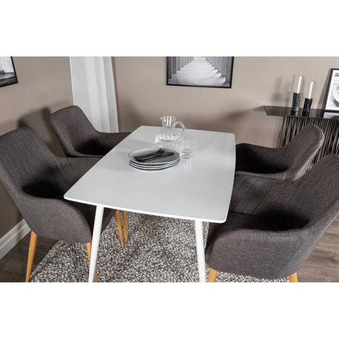 Rectangular Dining Set Polar, Comfort
