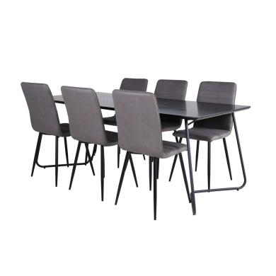 Rectangular Dining Set Petra, Windu