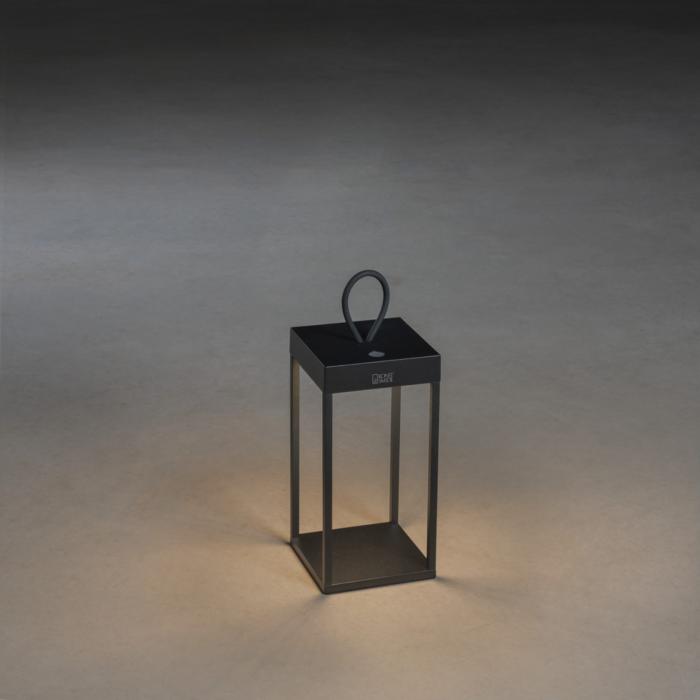 Lanterna Ravello USB Svart Dimbar