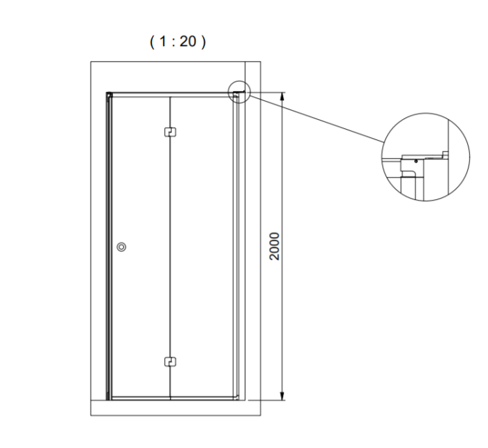 Duschhörna LINC 13 Flex